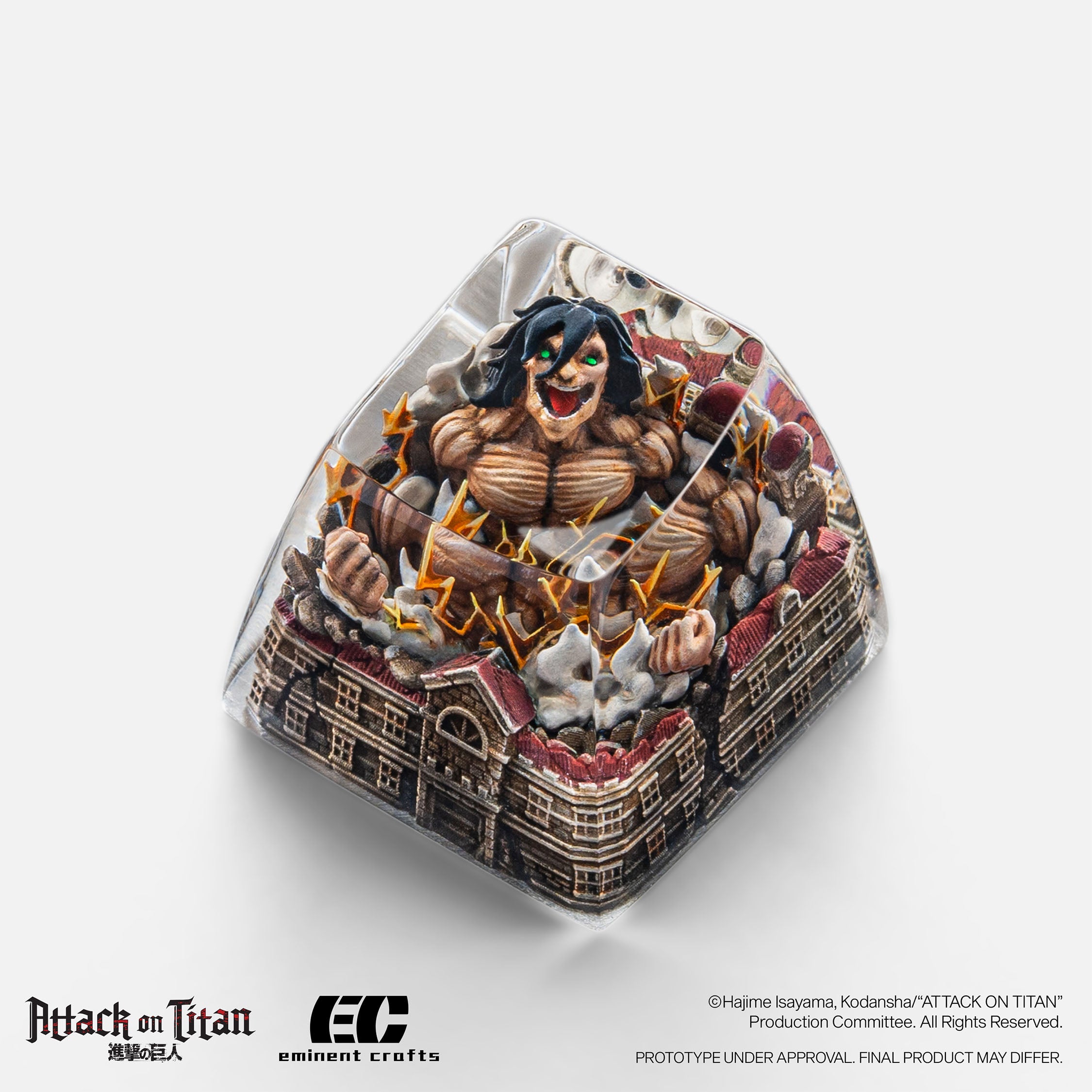 [Instock] Attack on Tital Artisan keycap | Dwarf Factory