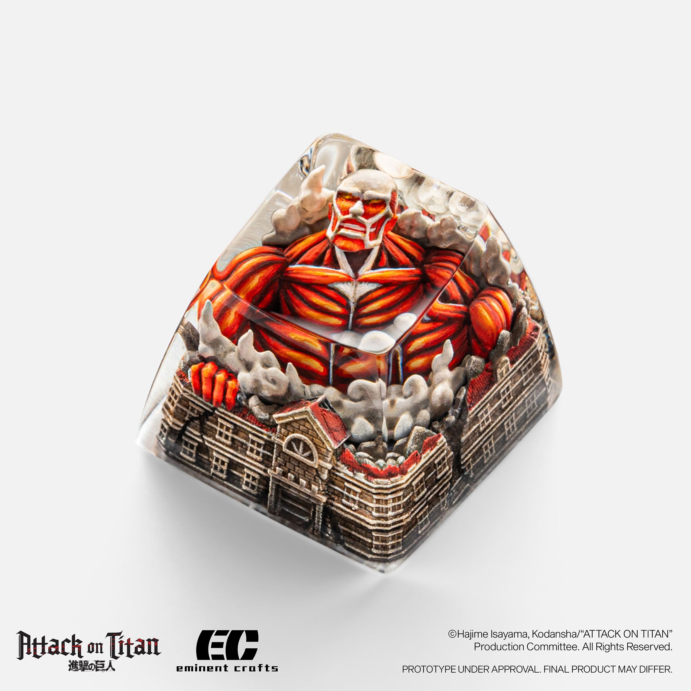 [Instock] Attack on Tital Artisan keycap | Dwarf Factory