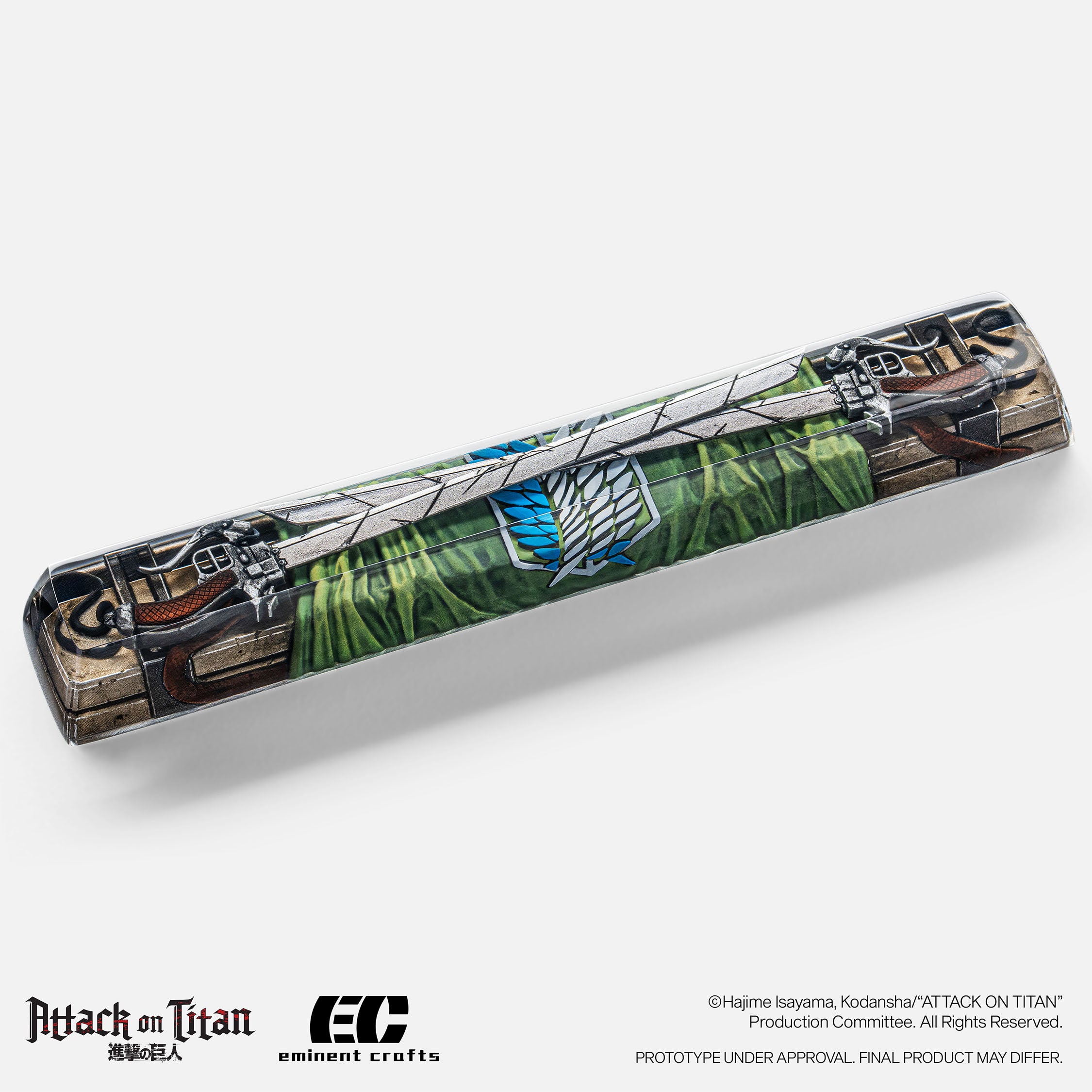 [Instock] Attack on Tital Artisan keycap | Dwarf Factory