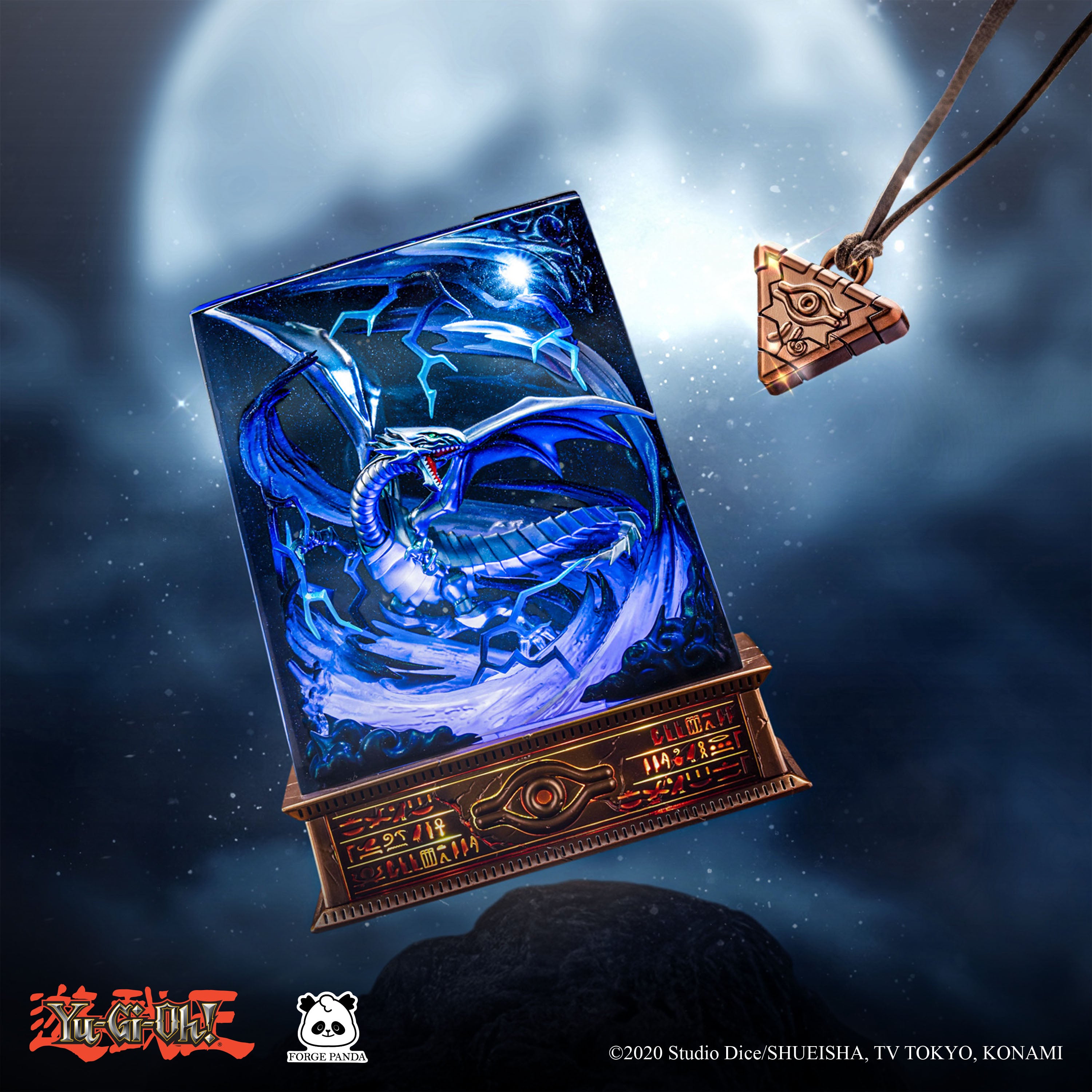 [Group buy] Blue-Eyes White Dragon Diorama Lamp | Dwarf Factory